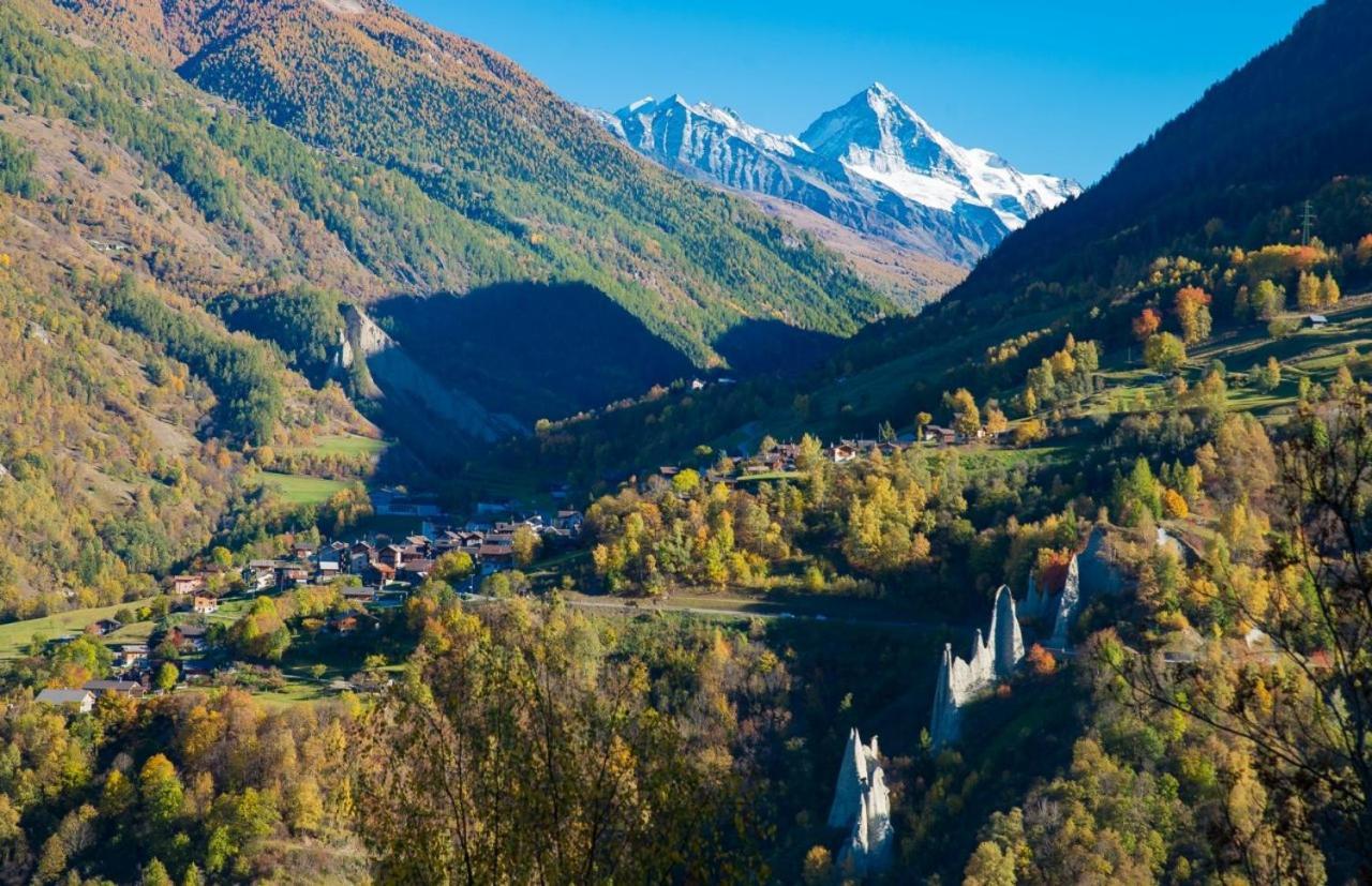 Hotel Dents De Veisivi Haudères Exteriör bild