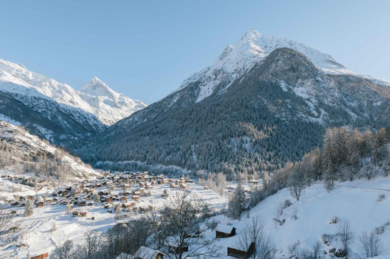 Hotel Dents De Veisivi Haudères Exteriör bild