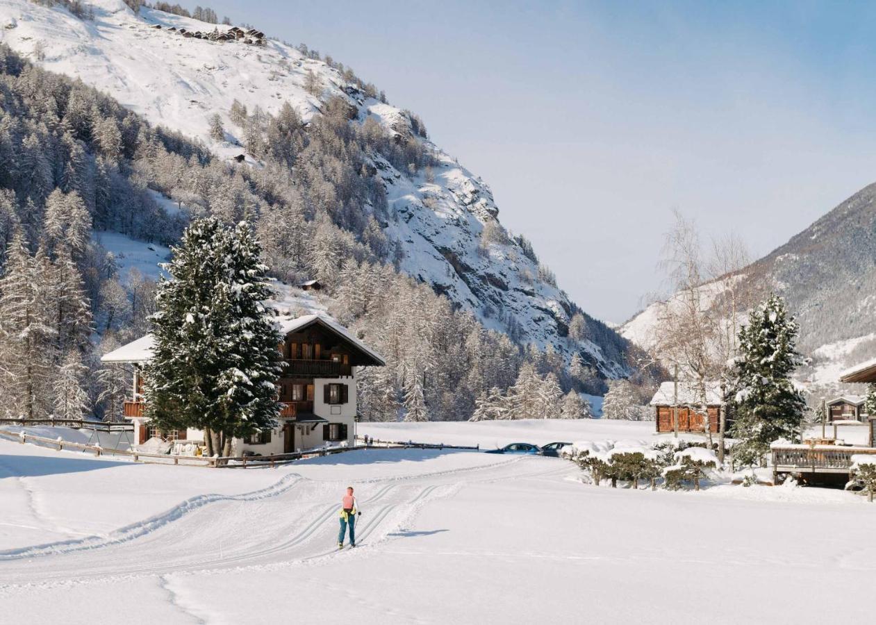 Hotel Dents De Veisivi Haudères Exteriör bild